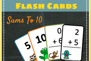 free printable math flash cards for kids addition facts