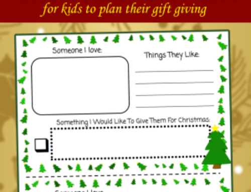 Free Christmas List Brainstorming Worksheet For Kids