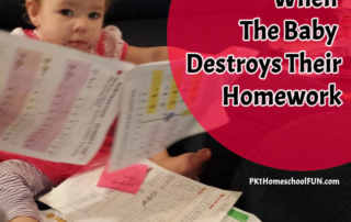 Homeschooling with a baby