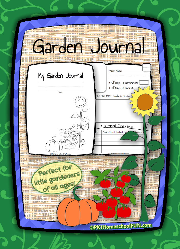 Gardening Journal For Kids