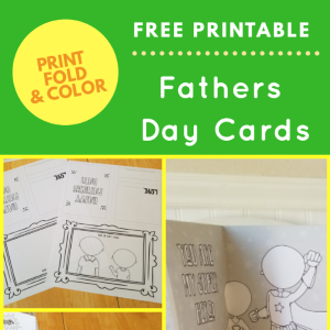 Free Printable Fathers Day Cards For Kids To Print Fold And Color 300