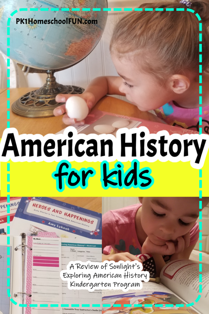 Sonlight’s Christian American History Program For Younger Kids PK1Kids