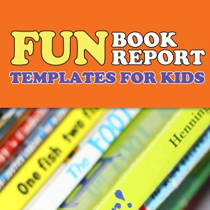 Fun Book Report Templates For Kids