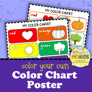 Free Printable Color Chart for Preschool