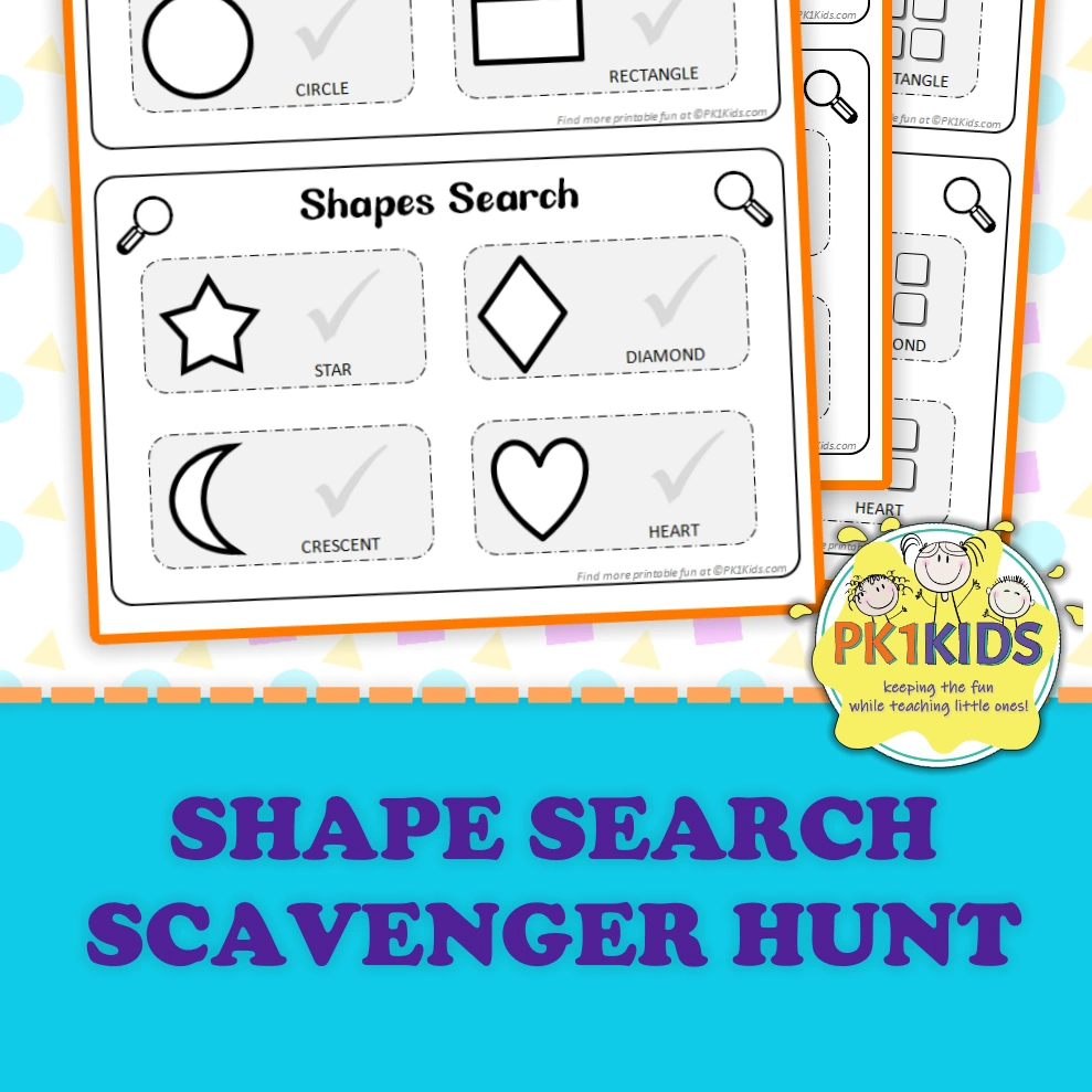 Free Printable Shapes Chart: 2D Shapes - Freebie Finding Mom