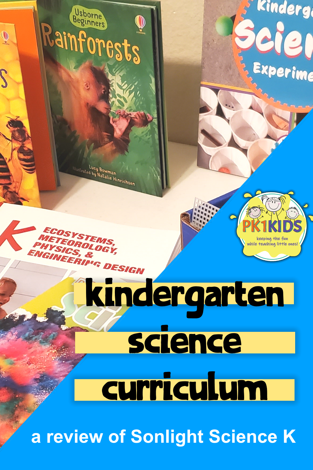 review of sonlight science k homeschool curriculum